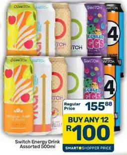 Pick n Pay Switch Energy Drink Assorted offer