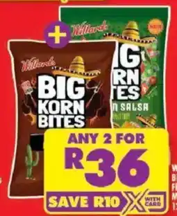 Shoprite Willards Big Korn Bites offer