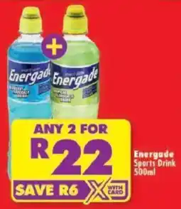 Shoprite Energade Sports Drink offer