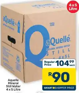 Pick n Pay aQuellé Natural Spring Water Still offer