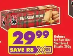 Shoprite Bakers Eet-Sum-Mor Shortbread Biscuits offer