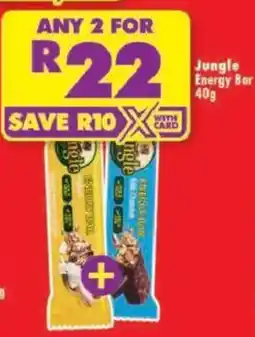 Shoprite Jungle Energy Bar offer