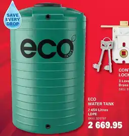 Cashbuild ECO WATER TANK offer