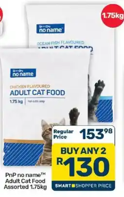 Pick n Pay PnP no nameTM Adult Cat Food Assorted offer