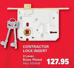 Cashbuild Contractor Lock Insert offer