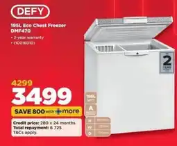 HiFi Corp DEFY 195L Eco Chest Freezer DMF470 offer
