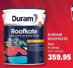 Cashbuild Duram Roofkote Pure Acrylic Roof Paint offer