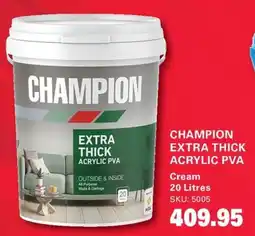 Cashbuild CHAMPION EXTRA THICK ACRYLIC PVA offer