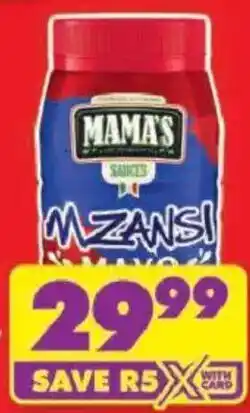 Shoprite Mama's Mzansi Sausages offer