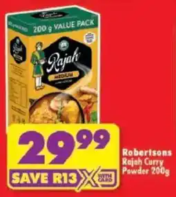 Shoprite Rajah Curry Powder offer