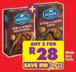Shoprite Hinds Spice Refills offer