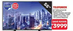 Pick n Pay TELEFUNKEN 55" (139cm) Full HD Smart LED TV offer