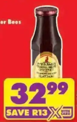 Shoprite Puris Bals Original White Chutney offer