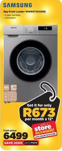 HiFi Corp Samsung Front Loader offer