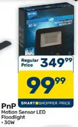 Pick n Pay PnP Motion Sensor LED Floodlight offer