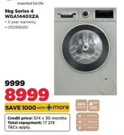 HiFi Corp 9kg Series 4 WGA1440XZA offer