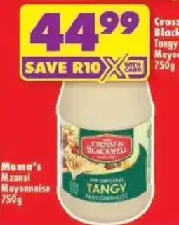 Shoprite Cross & Blackwell Tangy Mayonnaise offer