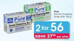 Clicks Pure Facial Cleansing Soap Bar offer