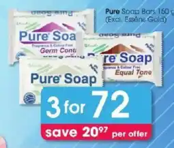 Clicks Pure Soap offer