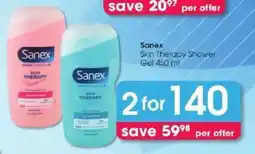 Clicks Sanex Skin Therapy Shower Gel offer