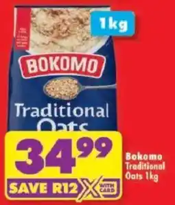 Shoprite Bokomo Traditional Oats offer