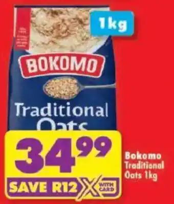 Shoprite Bokomo Traditional Oats offer