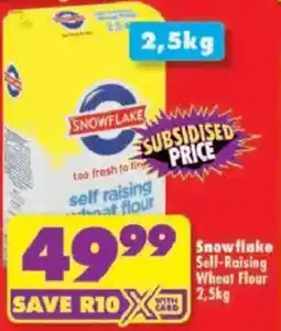 Shoprite Snowflake Self-Raising Wheat Flour offer