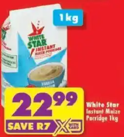 Shoprite White Star Instant Maize Porridge offer