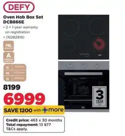 HiFi Corp DEFY Oven Hob Box Set offer