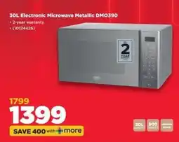 HiFi Corp 30L Electronic Microwave Metallic DMO390 offer