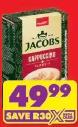 Shoprite Jacobs Cappuccino Classic offer