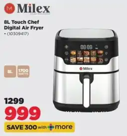 HiFi Corp Milex 8L Touch Chef Digital Air Fryer offer