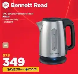 HiFi Corp Bennett Read 1.8L Silvara Stainless Steel Kettle offer