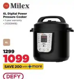 HiFi Corp Milex 6L Digital Power Pressure Cooker offer