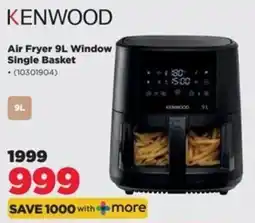 HiFi Corp KENWOOD Air Fryer 9L Window Single Basket offer