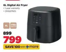 HiFi Corp 6L Digital Air Fryer offer