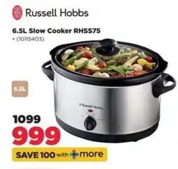 HiFi Corp Russell Hobbs 6.5L Slow Cooker RHSS75 offer