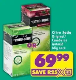 Shoprite Citro-Soda Antacid offer