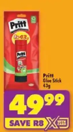 Shoprite Pritt Glue Stick offer