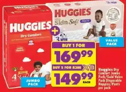 Shoprite Huggies Dry Comfort offer