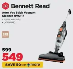 HiFi Corp Bennett Read Aero Vac Stick Vacuum Cleaner HVC117 offer
