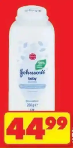 Shoprite Johnson's baby powder offer
