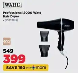 HiFi Corp Wahl Professional 2000 Watt Hair Dryer offer