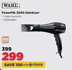 HiFi Corp Wahl PowerPik 3000 Hairdryer offer