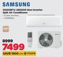 HiFi Corp SAMSUNG 12000BTU AR3000 Non-Inverter Split Air Conditioner offer