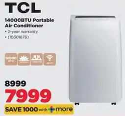 HiFi Corp TCL 14000BTU Portable Air Conditioner offer