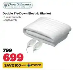HiFi Corp Pure Pleasure Double Tie-Down Electric Blanket offer