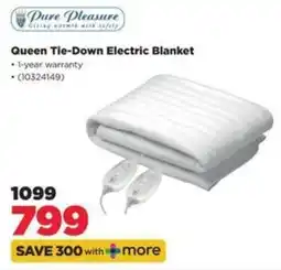 HiFi Corp Pure Pleasure Queen Tie-Down Electric Blanket offer