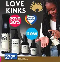 Clicks Love Kinks Haircare Products offer
