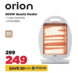 HiFi Corp Orion 800W Quartz Heater offer